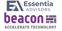 Essentia advisors and Beacon logos