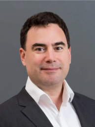 Color headshot photo of Mark Higgins