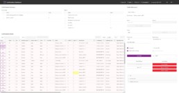 A screenshot of the confirmation dashboard in use